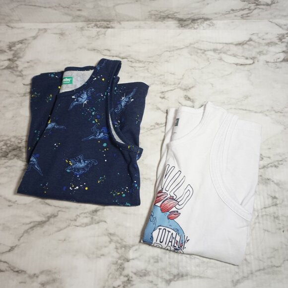 2 Garnimals Boys  Dinosaur Tank Shirts - Picture 1 of 13